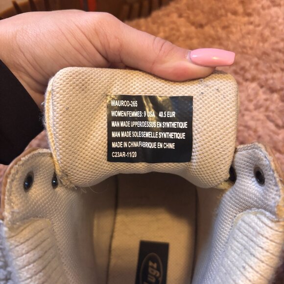 Lugz Women’s Waurod-265 Lace Up Ankle Boot Light Golden Wheat Sz 9 - C23AR-11/20 - Picture 6 of 7